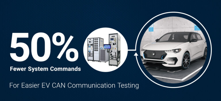 50% Fewer System Commands for Easier EV CAN Communication Testing