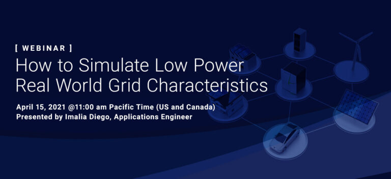 How to Simulate Low Power Real World Grid Characteristics
