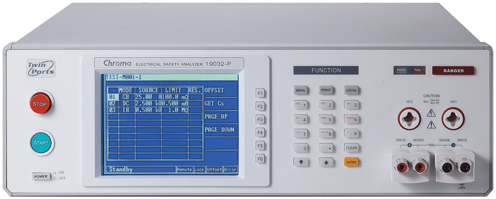 Hipot Tester and Electrical Safety Analyzer