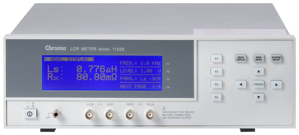 50Hz-100kHz LCR Meter-Chroma 11025