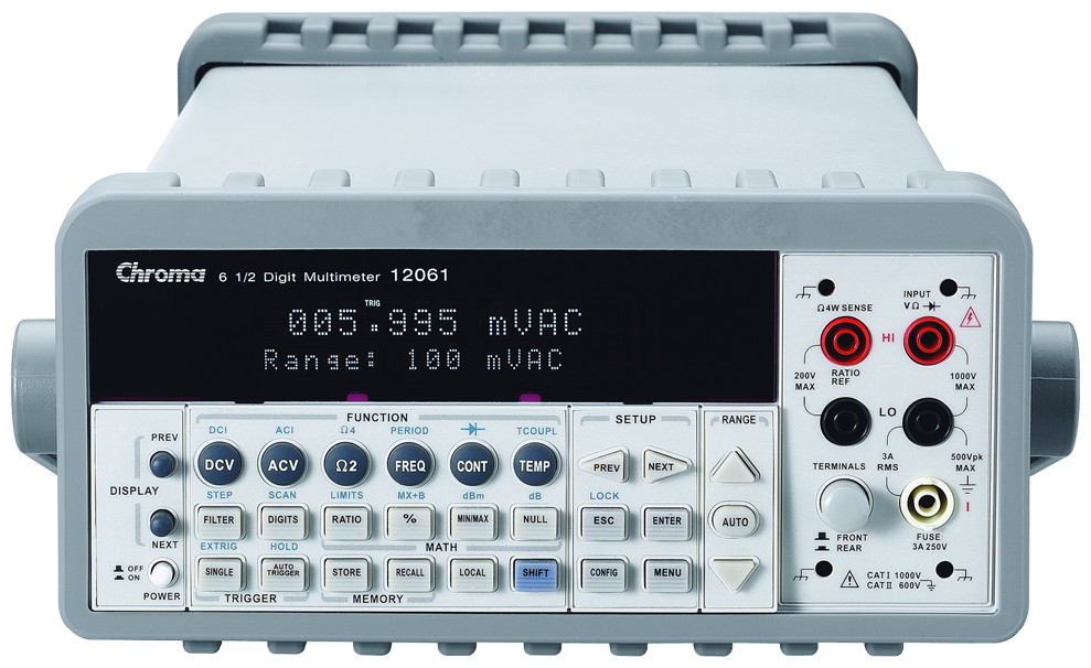 Digital MultiMeter-Chroma 12061
