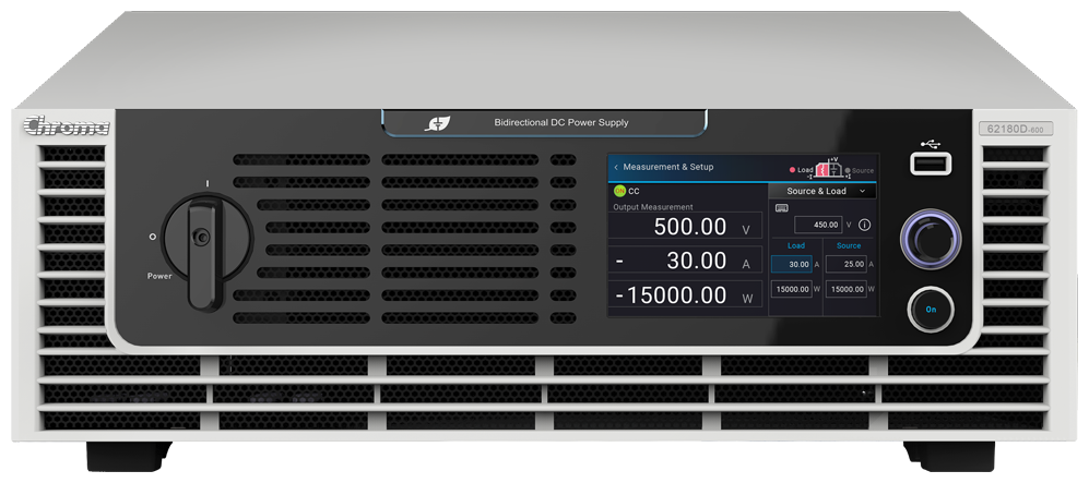 Bidirectional DC Power Supply + Regenerative Load-Chroma 62000D