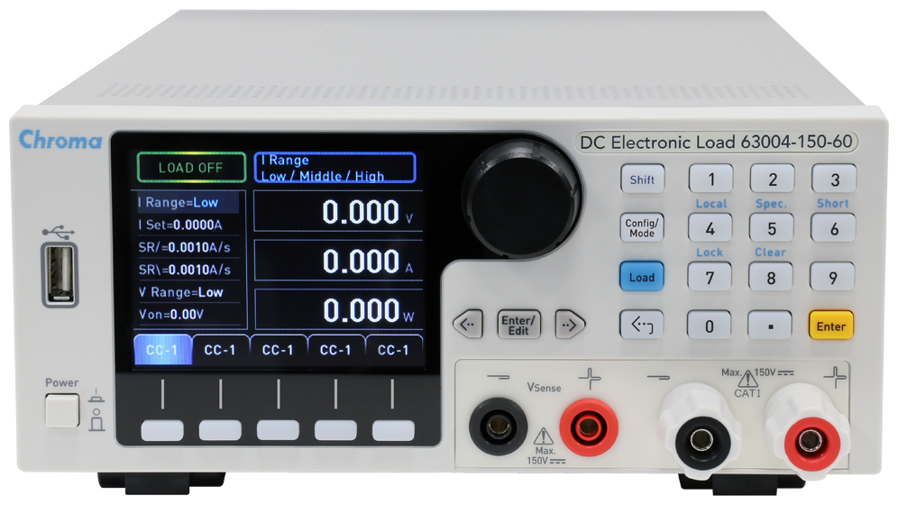 Benchtop DC Electronic Load-Chroma 63000