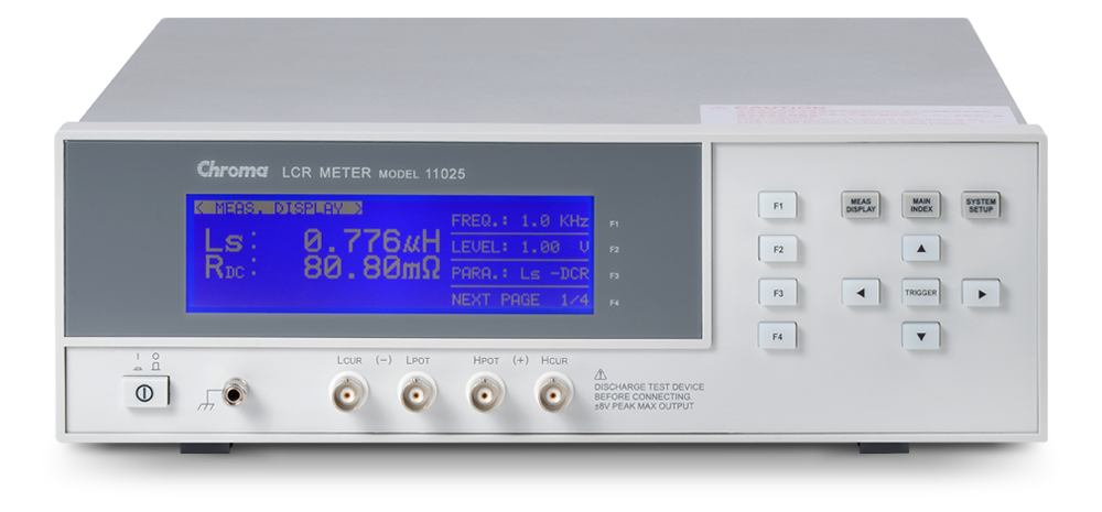 50Hz-100kHz LCR Meter < Chroma