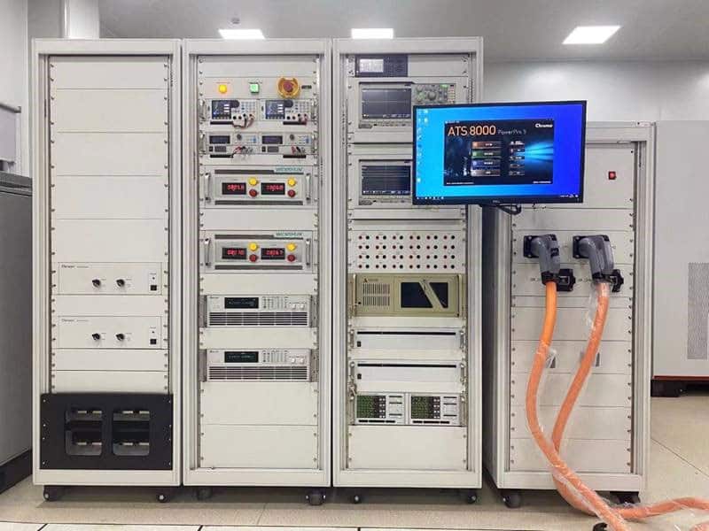 8000 multi-coupler EVSE Automated Test System