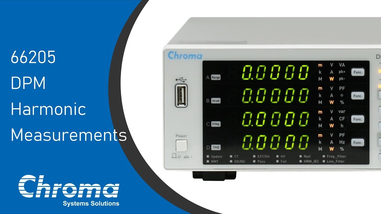 66205 DPM Harmonic Measurements