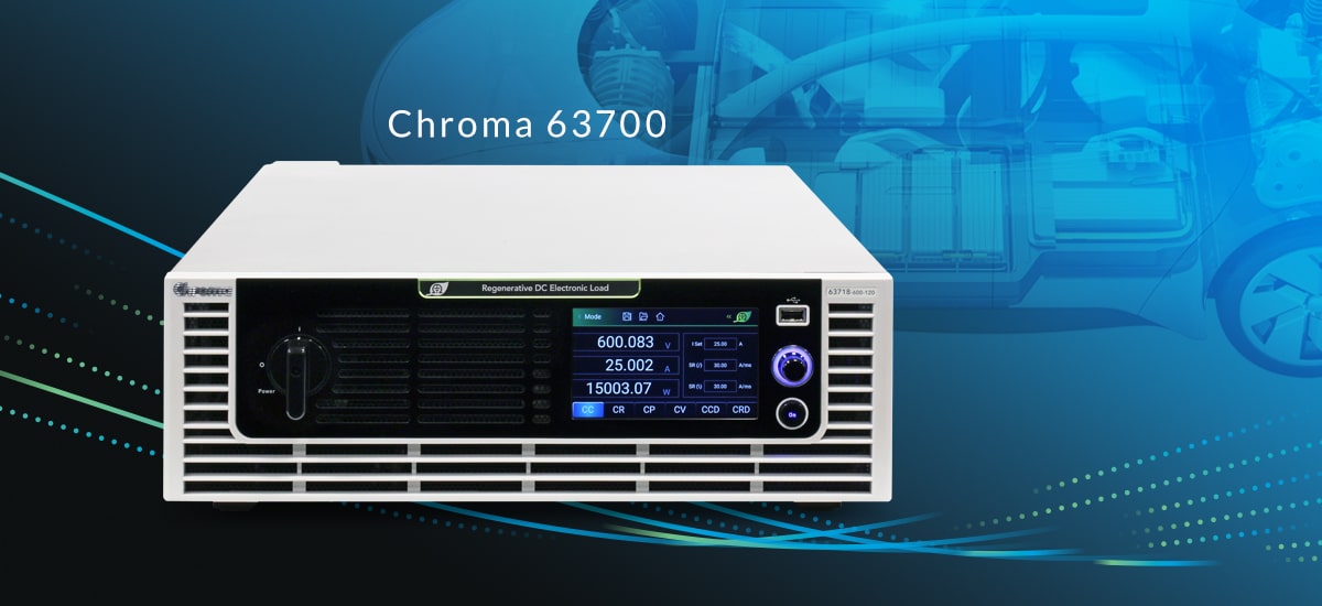 Chroma High-Power DC Loads Get a Regenerative Boost