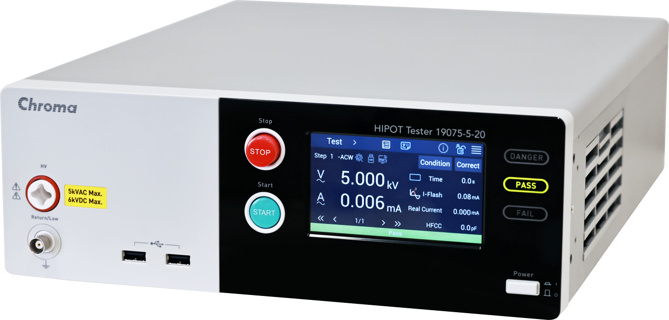 Hipot Tester from Chroma
