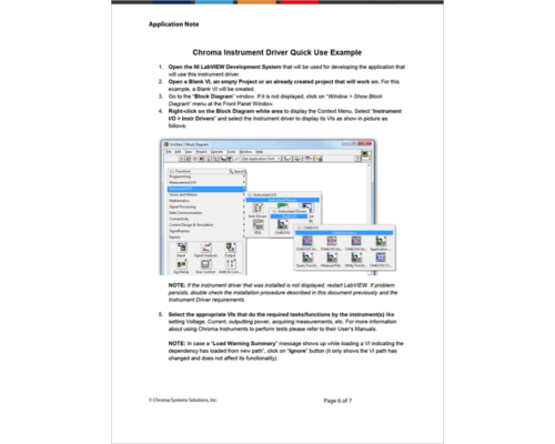 LabVIEW Driver Installation Guide