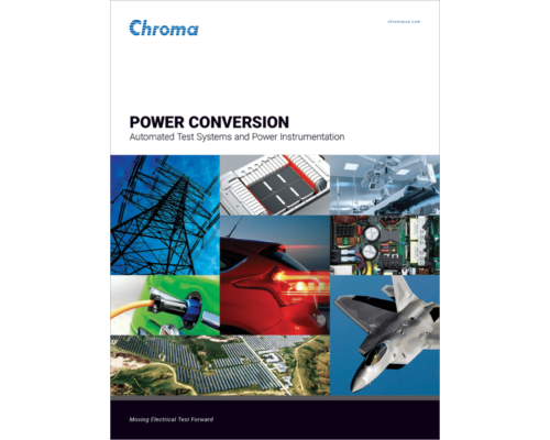 Chroma Power Conversion Brochure