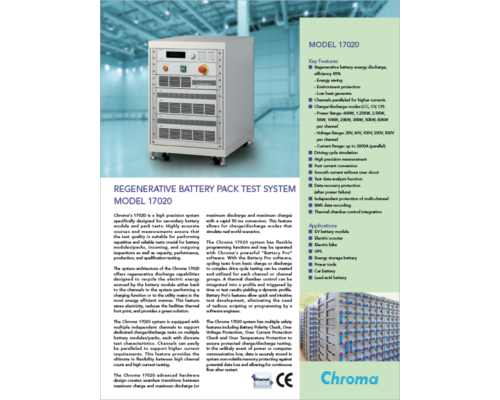 Datasheet-Chroma 17020